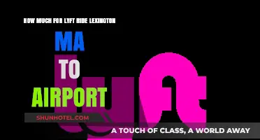 Lexington, MA to Airport: Lyft Ride Cost Breakdown
