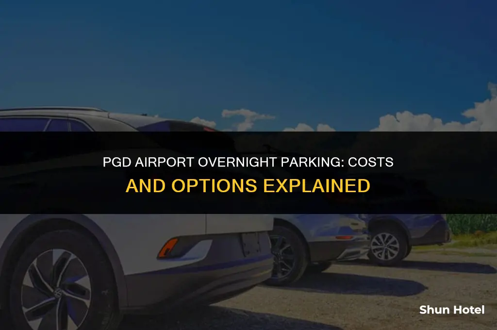 how much for overnight parking at pgd airport