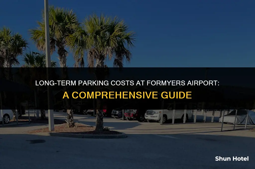 how much for parking long turm at the formyers airport