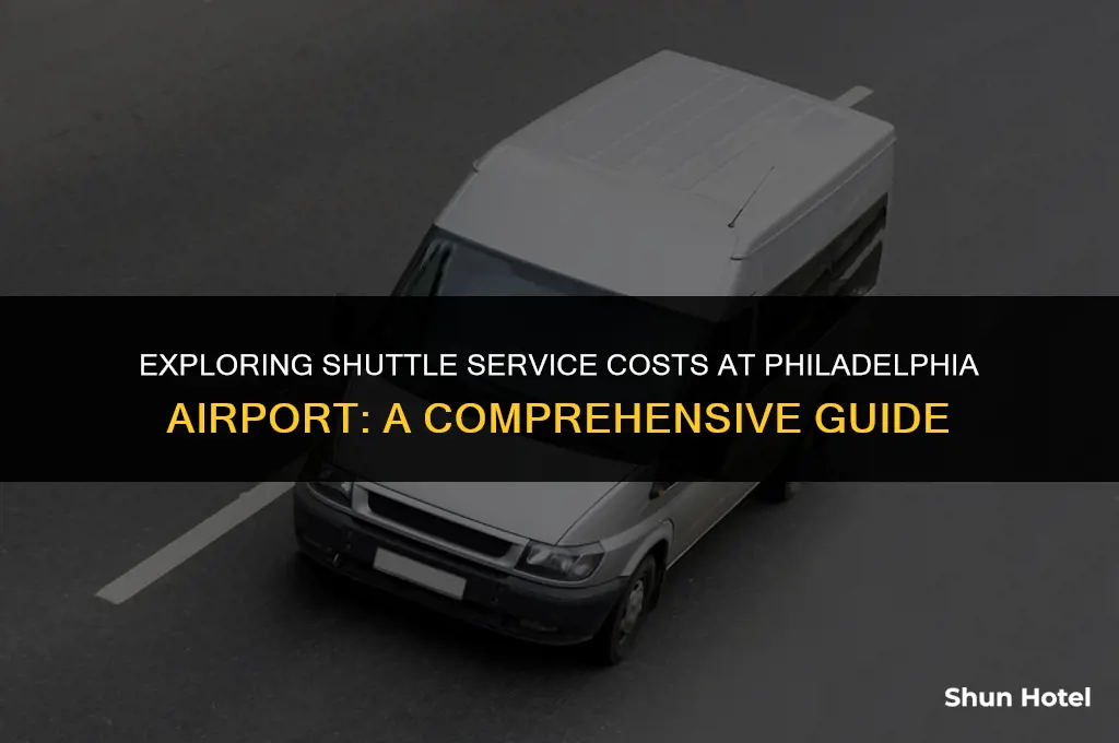 how much for shuttle service philadelphia airport