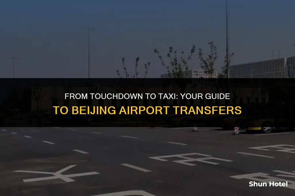 how much for taxi from airport to beijing