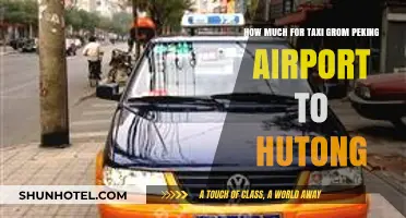 Exploring Beijing: Taxi Fare from Peking Airport to Hutong