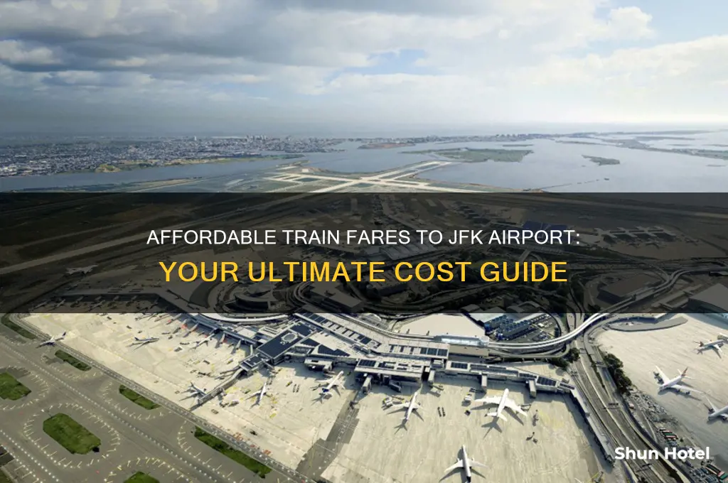 how much for train to get to jfk airport