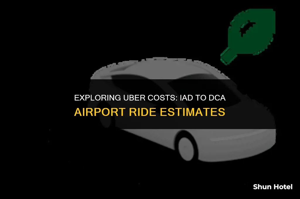 how much for uber from iad to dca airport