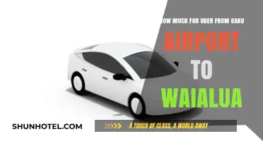 Uber Fare Guide: Oahu Airport to Waialua Ride Costs