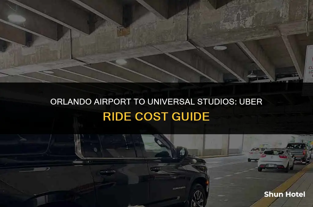 how much for uber from orlando airport to universal studios