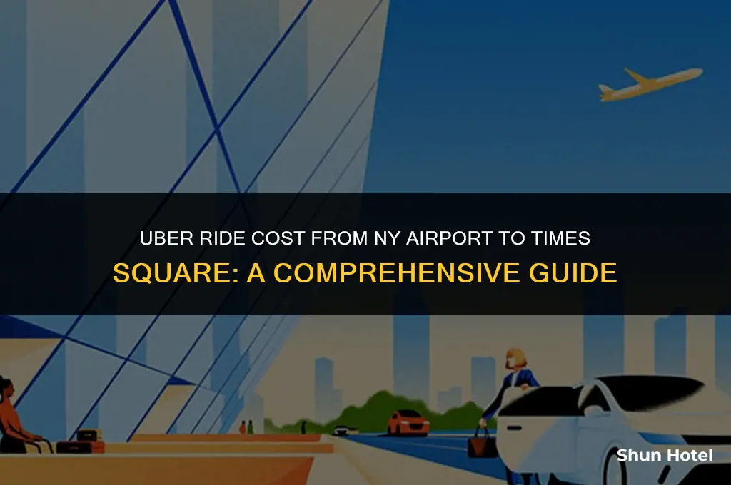 how much for uber ride ny airport to times square