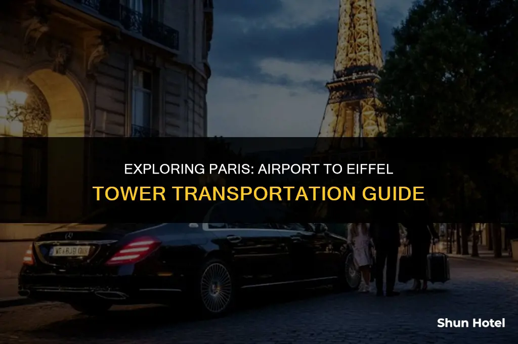 how much from airport lbis hotel to eiffel tower