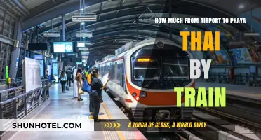 Exploring Bangkok: Train Journey from Airport to Phaya Thai
