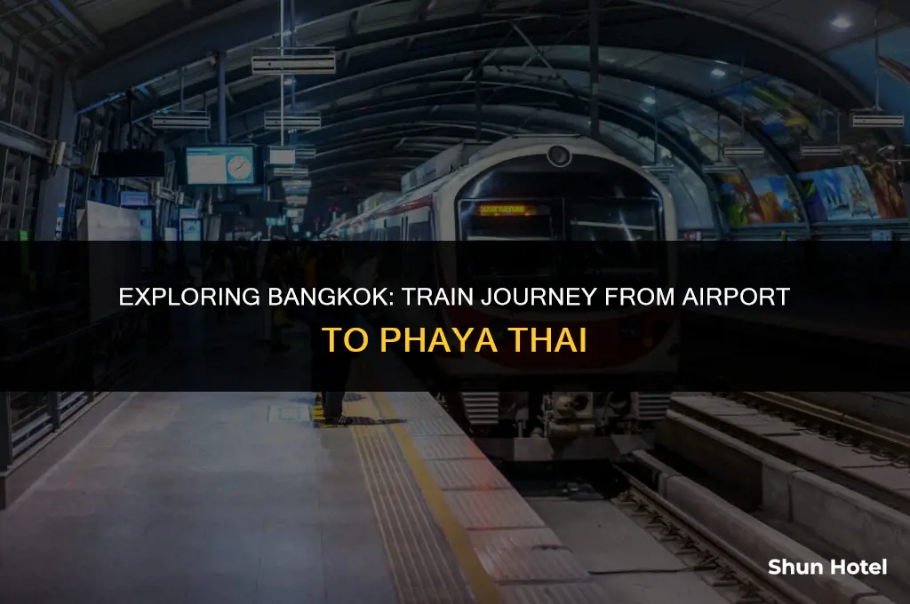 how much from airport to phaya thai by train