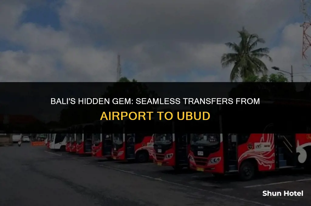 how much from airport to ubud