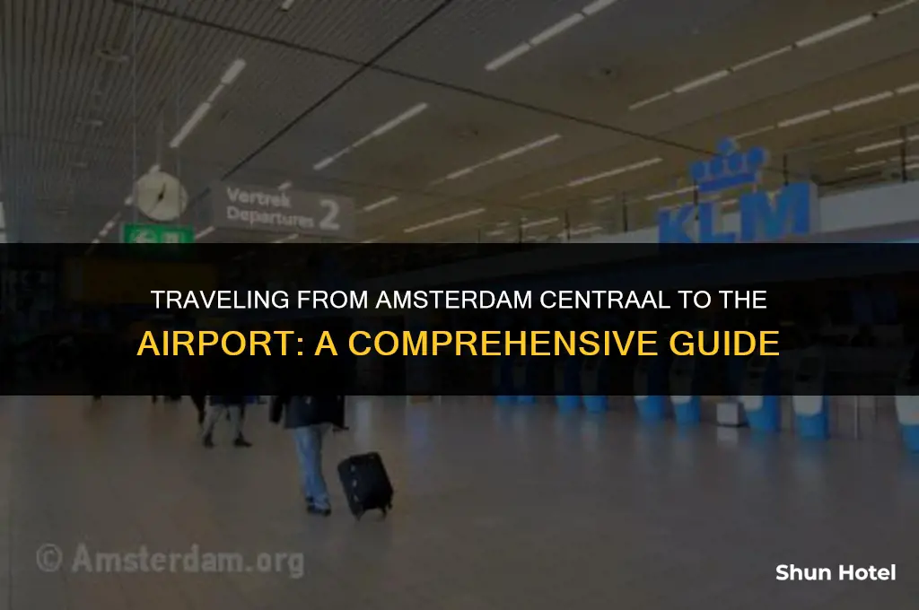 how much from amsterdam centraal to airport