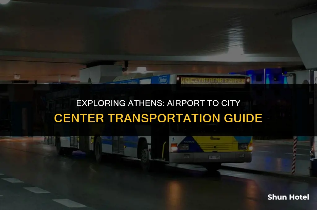 how much from athens airport to city center