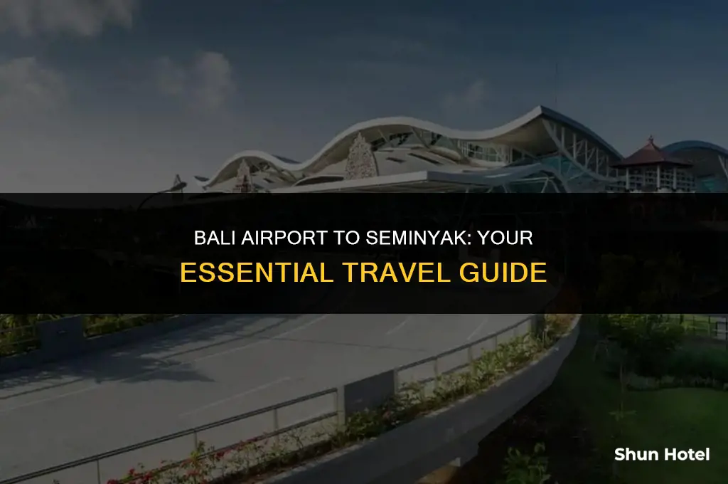 how much from bali airport to seminyak