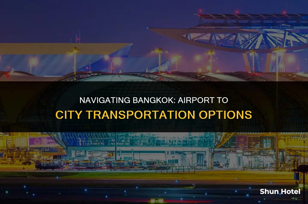 how much from bangkok airport to city