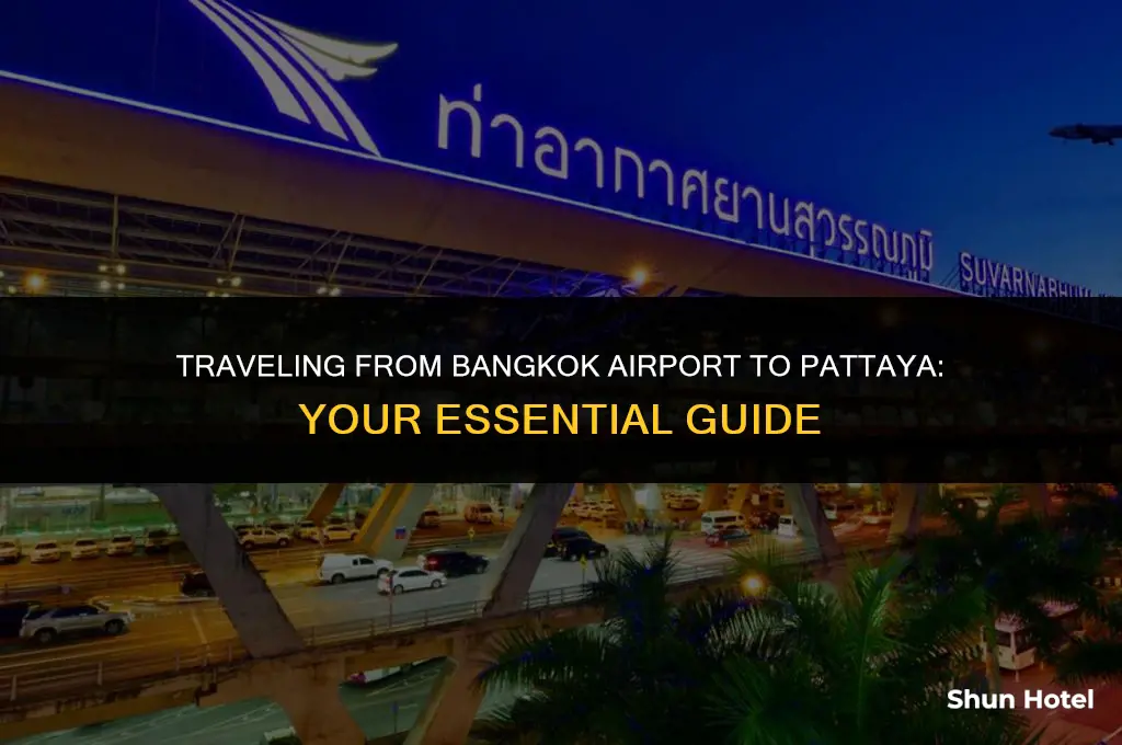 how much from bangkok airport to pattaya