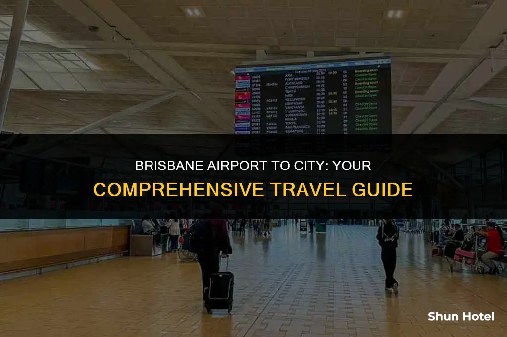 how much from brisbane airport to city