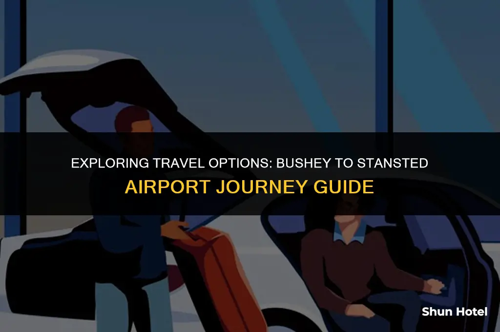 how much from bushey to stensted airport