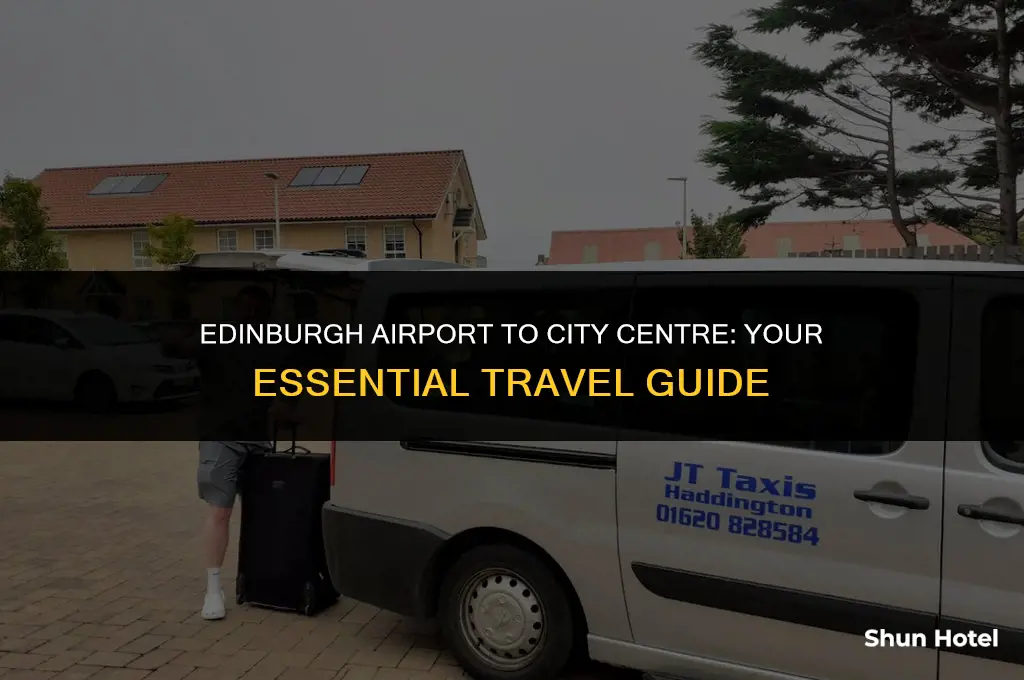 how much from edinburgh airport to city centre