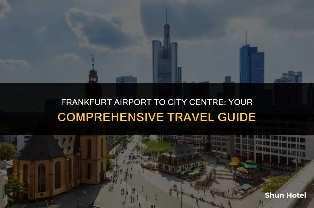 how much from frankfurt airport to city centre