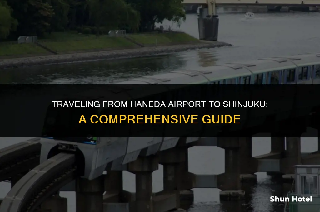 how much from haneda airport to shinjuku