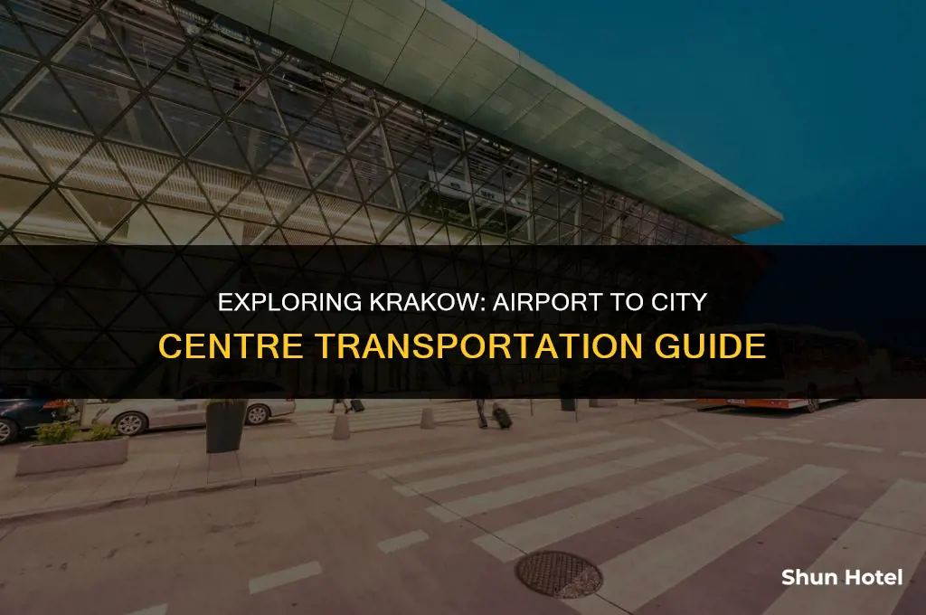 how much from krakow airport to city centre