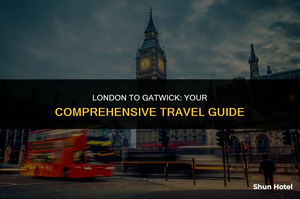 how much from london to gatwick airport