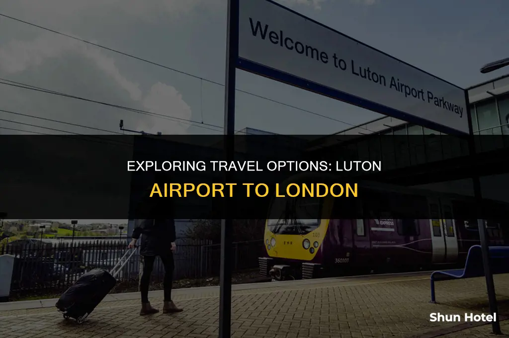 how much from luton airport to london