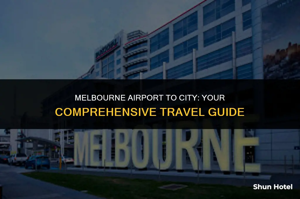 how much from melbourne airport to city