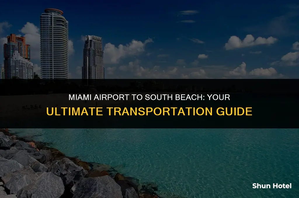 how much from miami airport to south beach