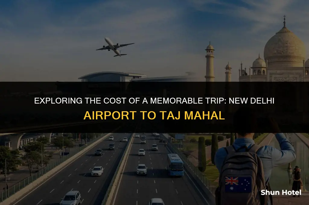 how much from new delhi airport to ta mahal