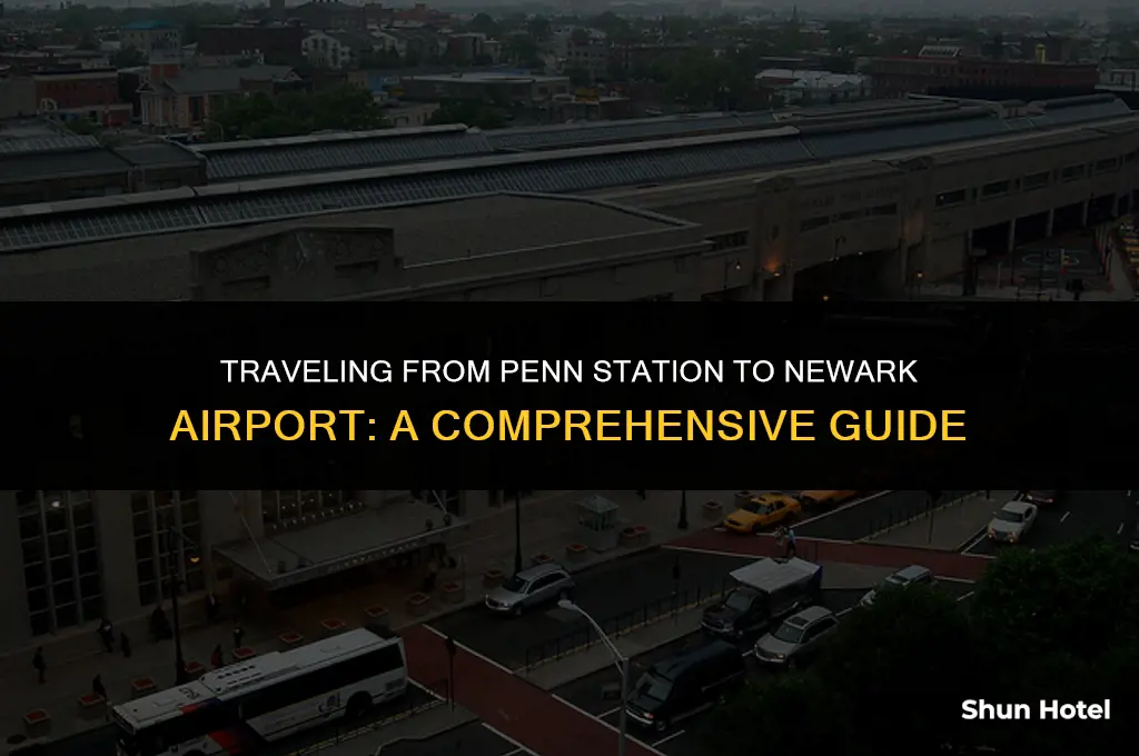 how much from penn station to newark airport