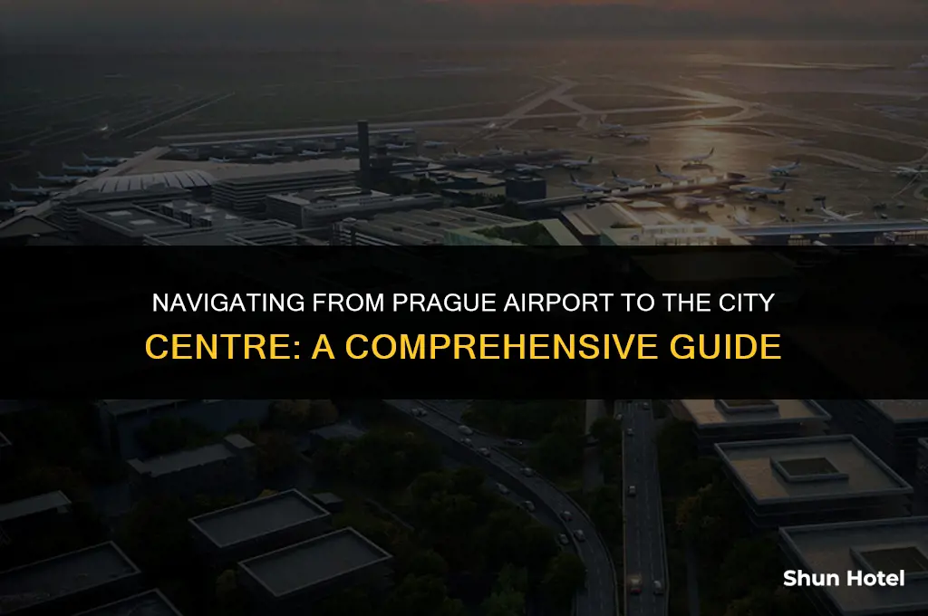 how much from prague airport to city centre