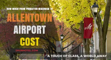 Traveling from Princeton Macungie to Allentown Airport: Cost Breakdown