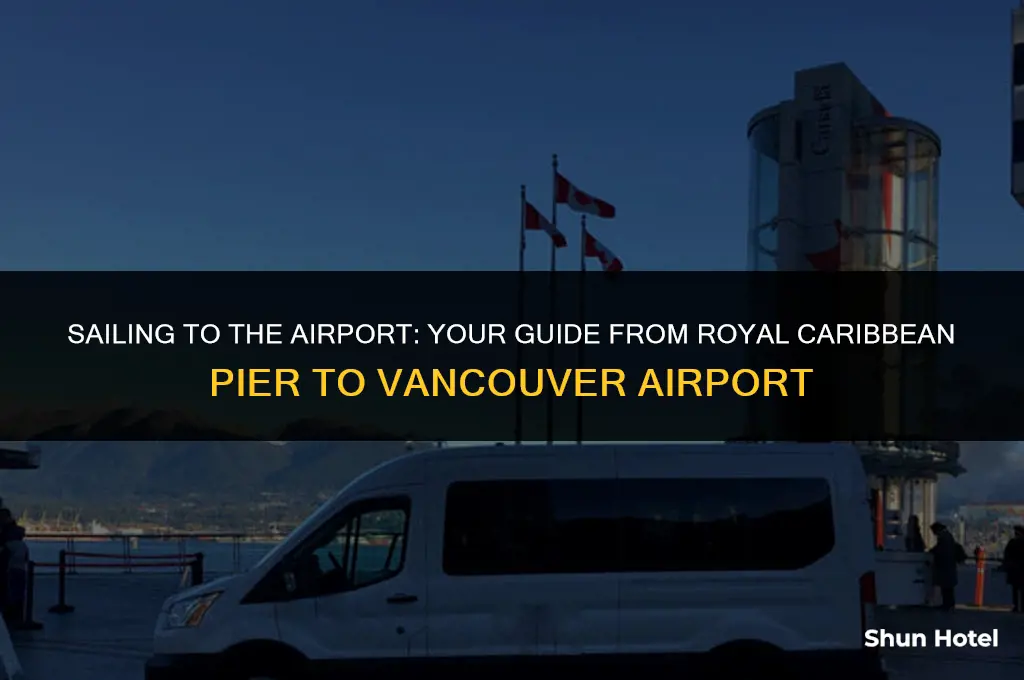 how much from royal caribbean pier to airport in vancouver