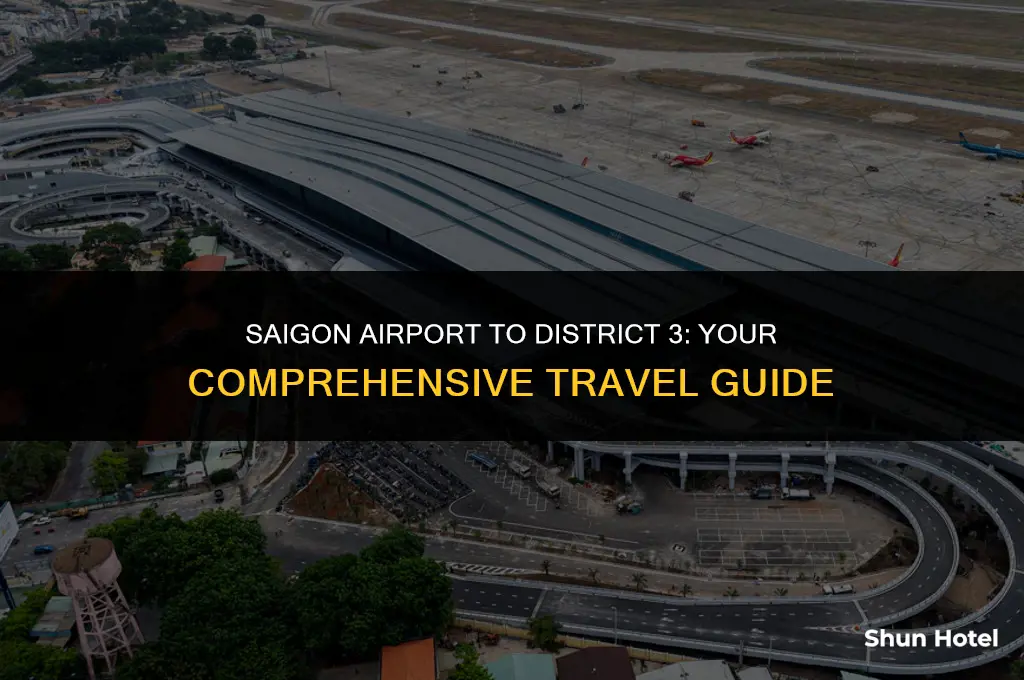 how much from saigon airport to district 3