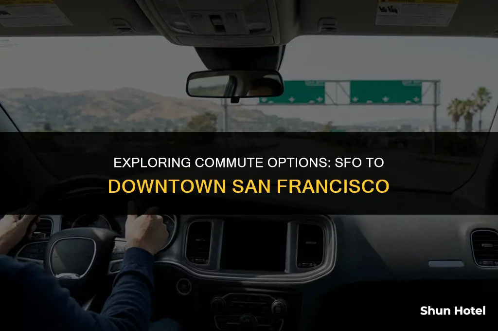 how much from san francisco airport to downtown
