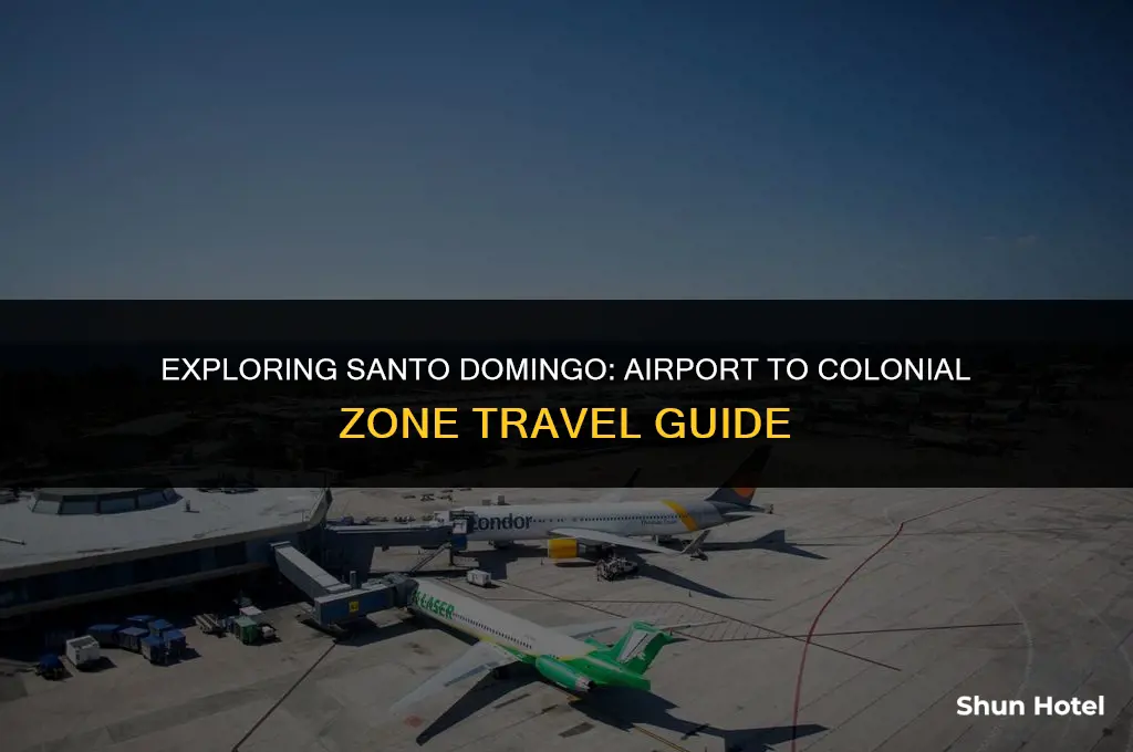how much from sdq airport to colonial zone