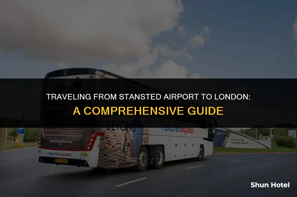 how much from stansted airport to london