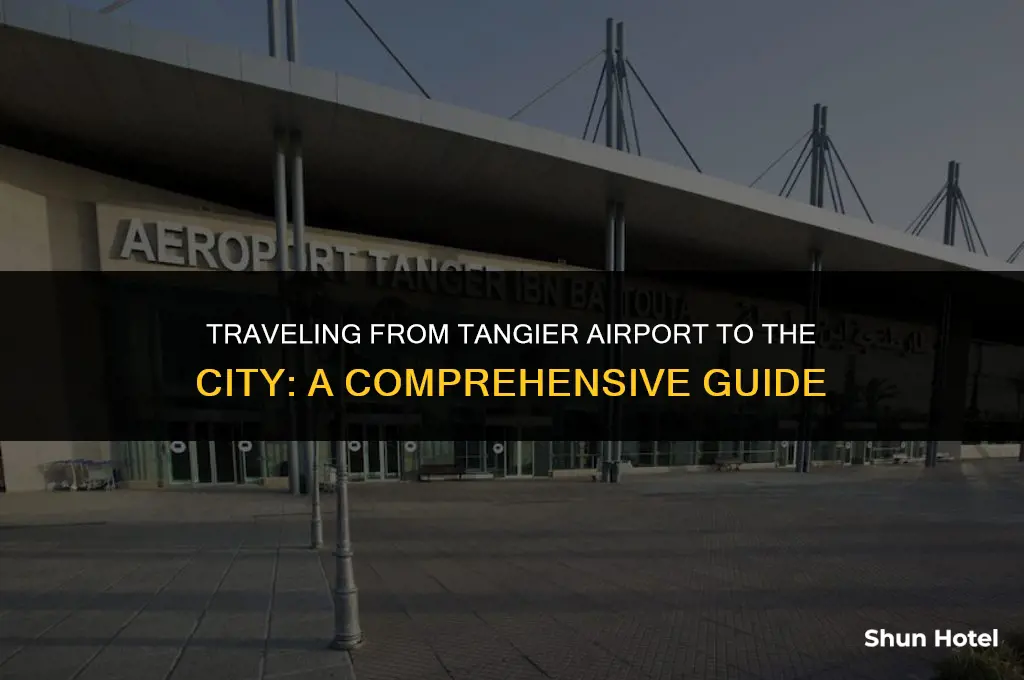 how much from tangier airport to the city