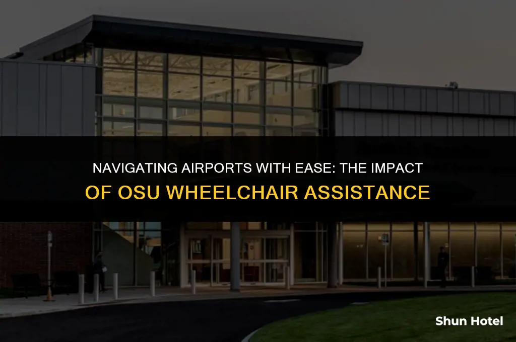 how much go osu wheelchair help at airport