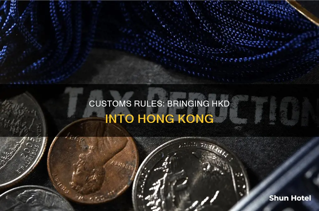 how much hkd can you bring into airport in hk