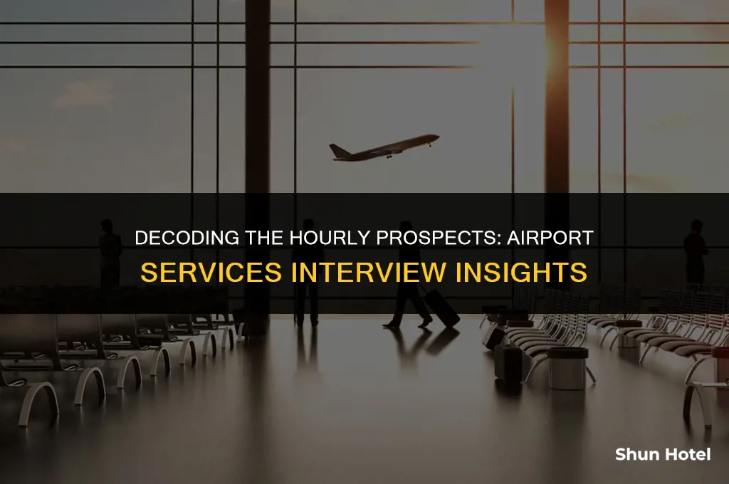 how much hourly prospect airport services interview