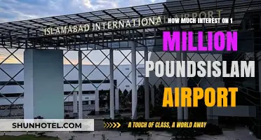 Exploring Interest Rates: 1 Million Pounds at Islamabad Airport