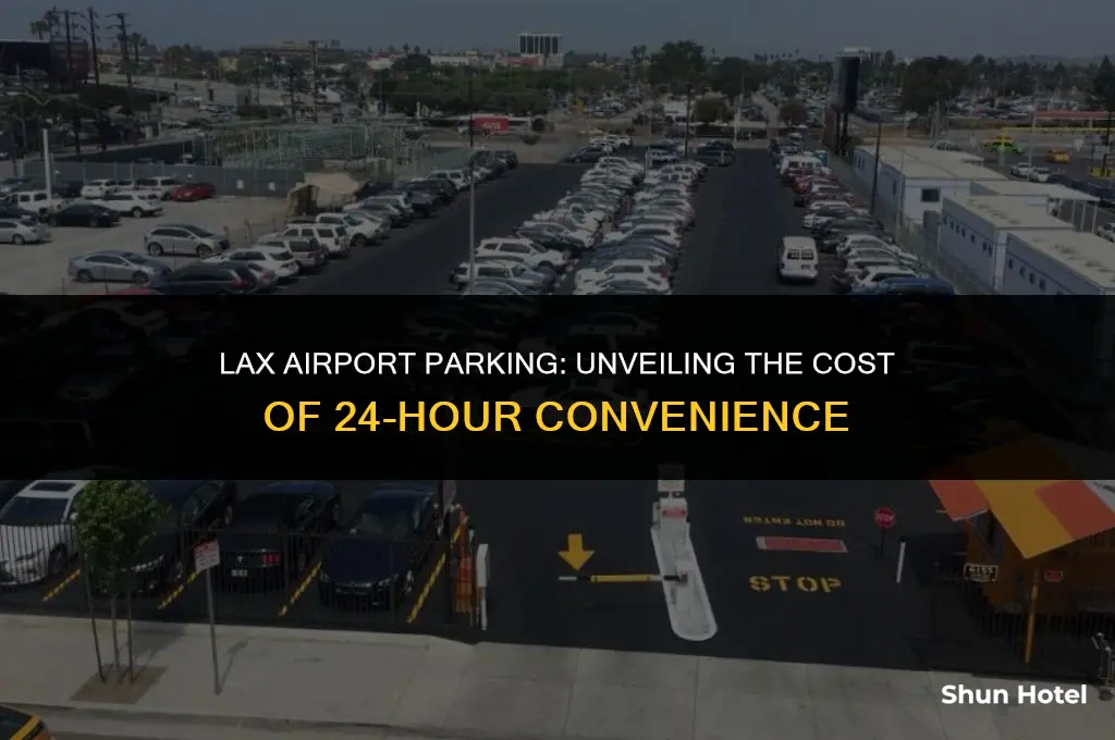 how much is 24 hour parking at lax airport
