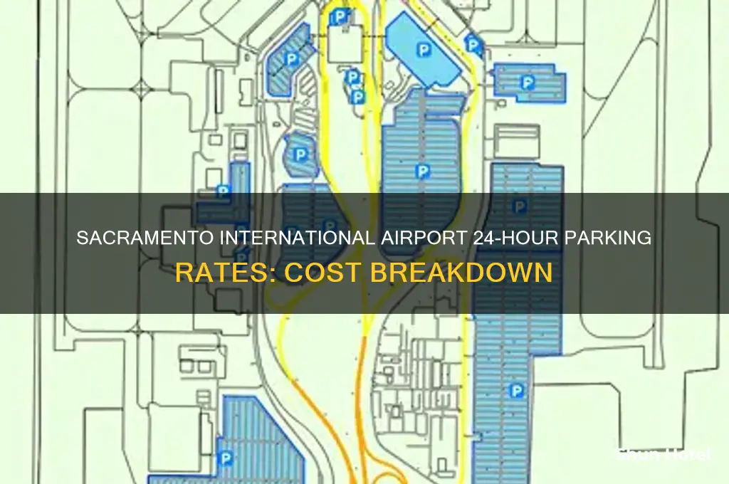 how much is 24 hour parking at sacramento international airport