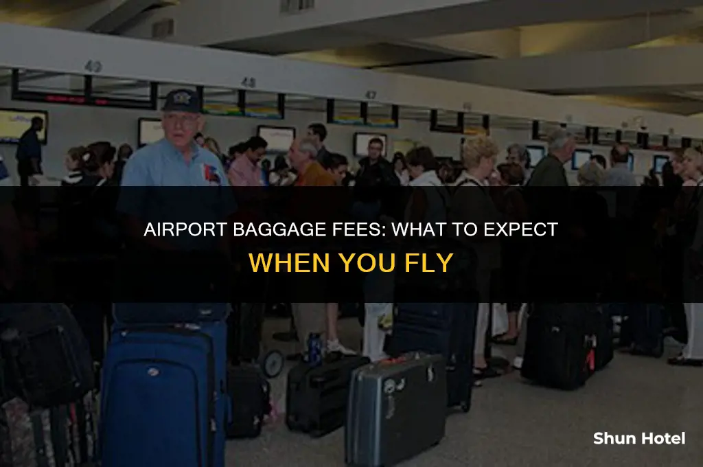 how much is a bag at the airport