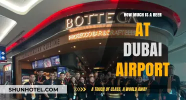 Sipping in Style: The Cost of a Beer at Dubai Airport