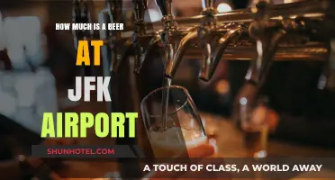 Sipping at JFK: Uncovering the Cost of a Beer at the Airport