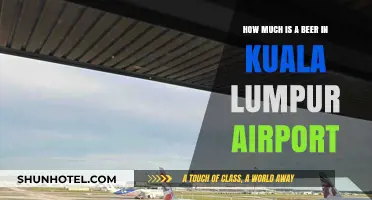 Exploring Beer Prices at Kuala Lumpur Airport: A Traveler's Guide